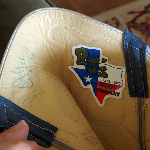 Rocky Carroll Custom Made Boots size 7.5 - Picture 12 of 16